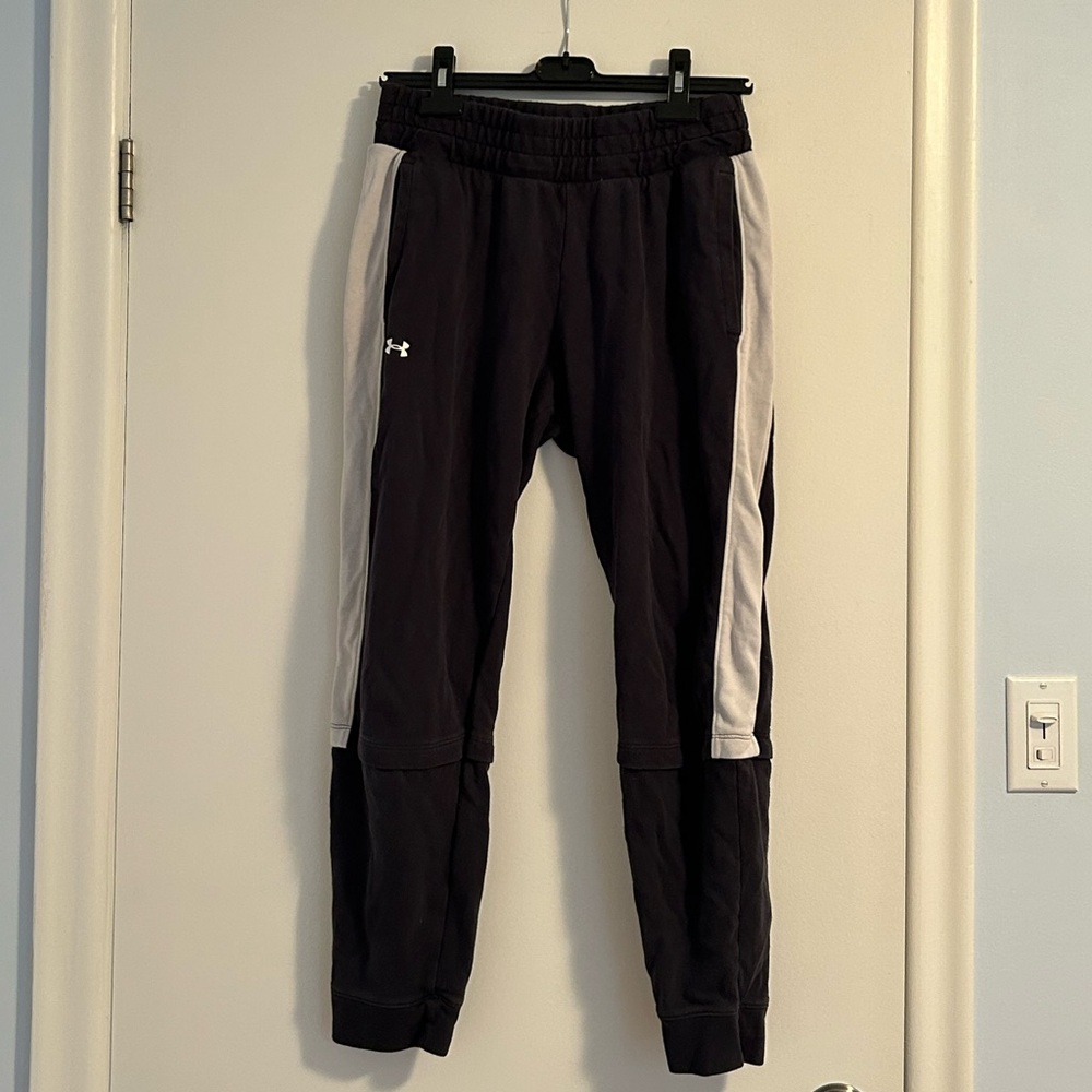 Under Armour Women’s Navy/Grey and White Joggers